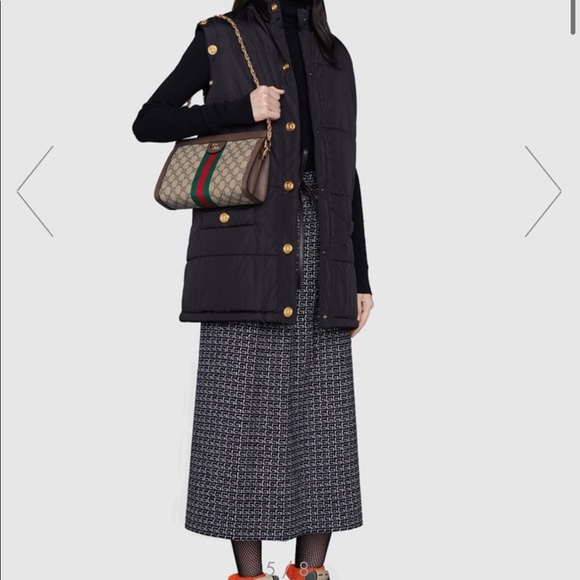 AUTHENTIC GUCCI- Ophidia GG medium shoulder bag - Picture 13 of 17